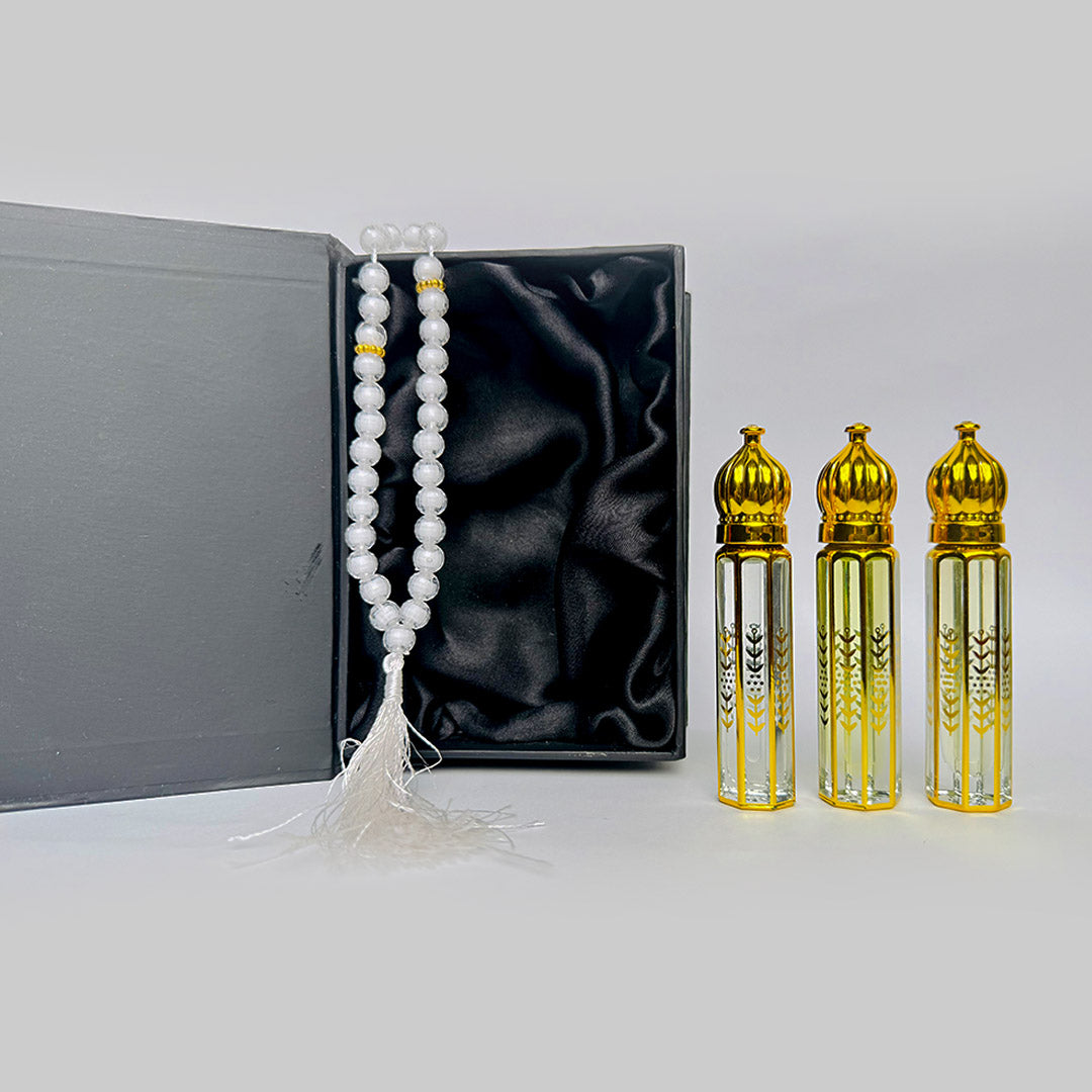 Premium 3 Attar Set – Long Lasting 8–10 Hours