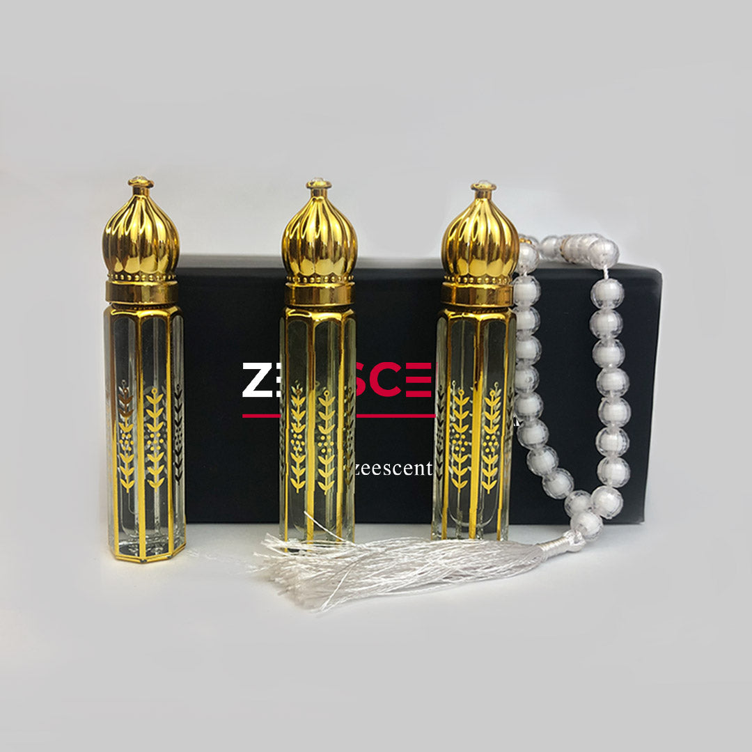 Premium 3 Attar Set – Long Lasting 8–10 Hours