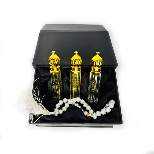 Premium 3 Attar Set – Long Lasting 8–10 Hours