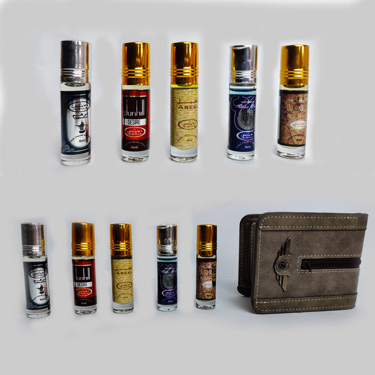 5 Attars Deal – Wallet, Tasbeeh & Surprise Gift